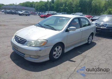 2004 Toyota Corolla S from USA, damaged, VIN 2T1BR32E04C305034